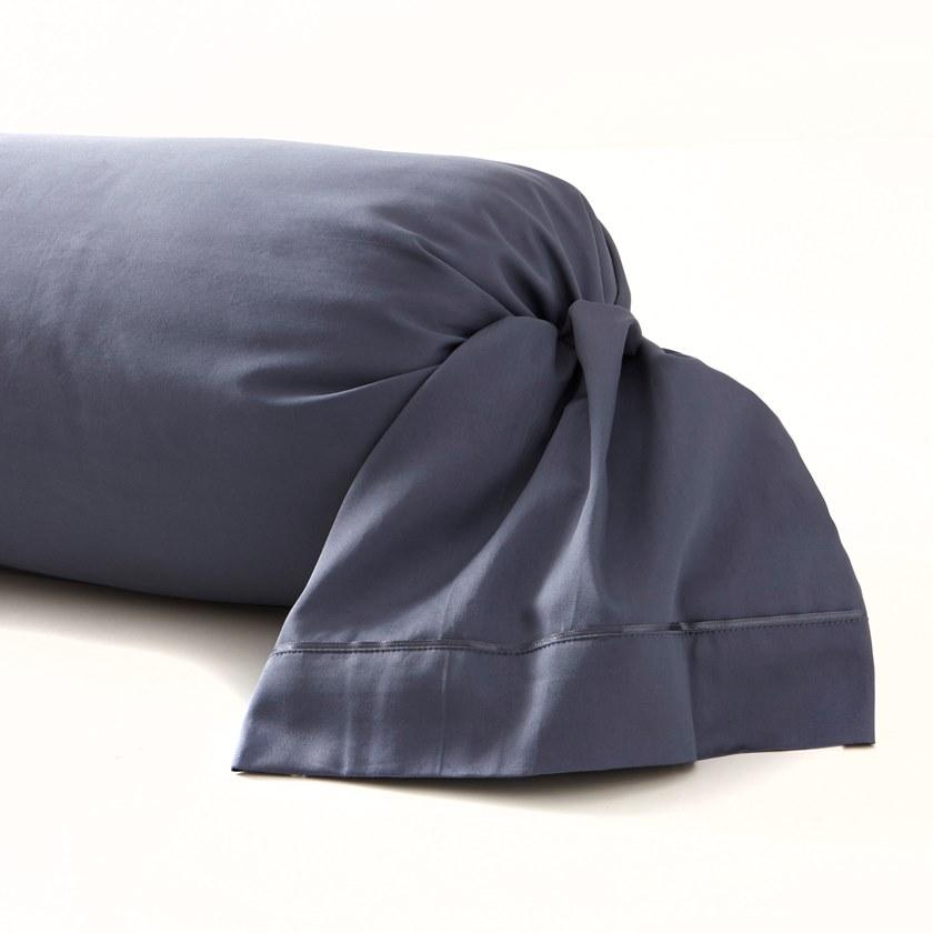 Alexandre Turpault Однотонная цилиндрическая подушка из хлопка Teo sun-id-1500221 - Вид №3