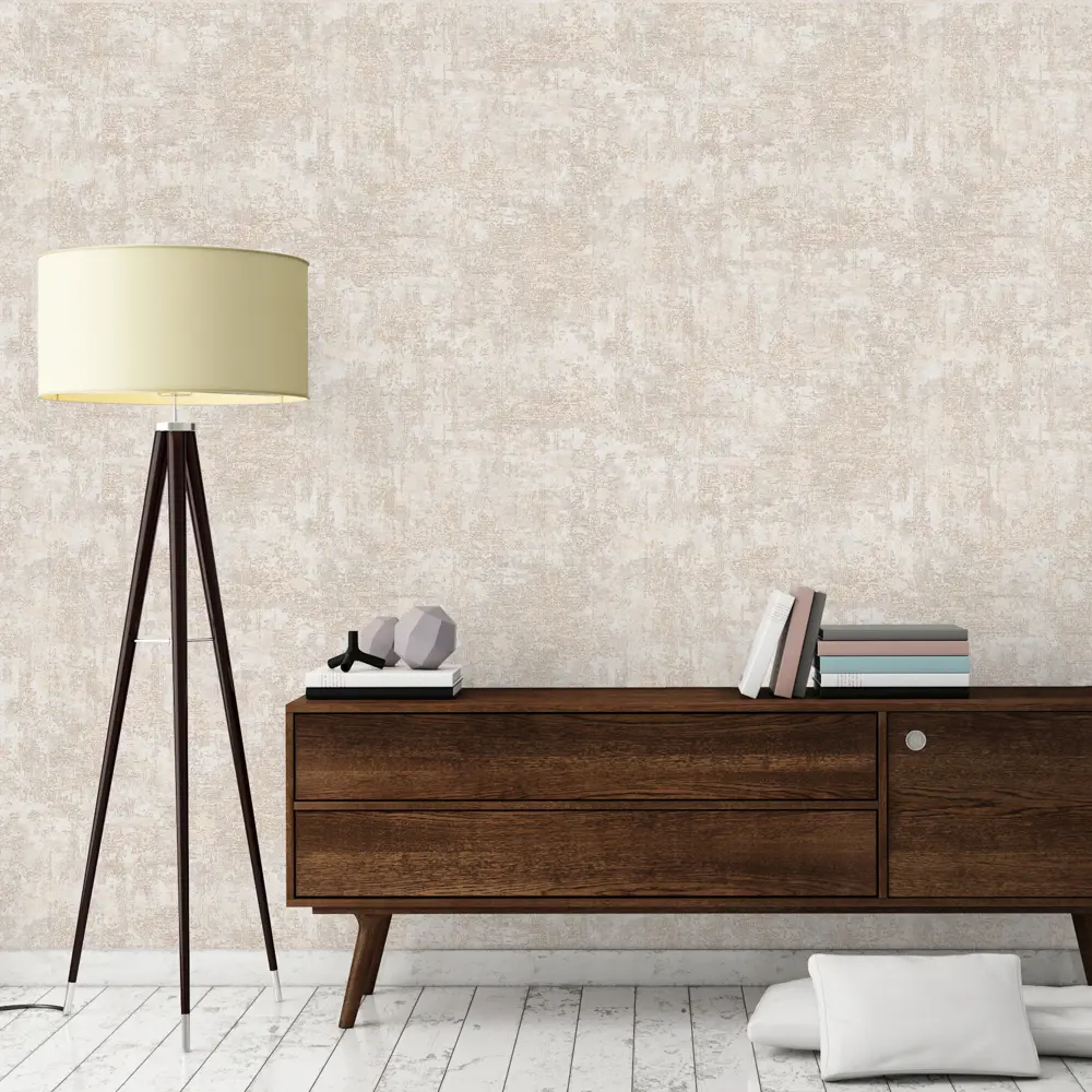Обои флизелиновые Ateliero Capri бежевые 1.06 м 989626 STLM-2188189 - Вид №2