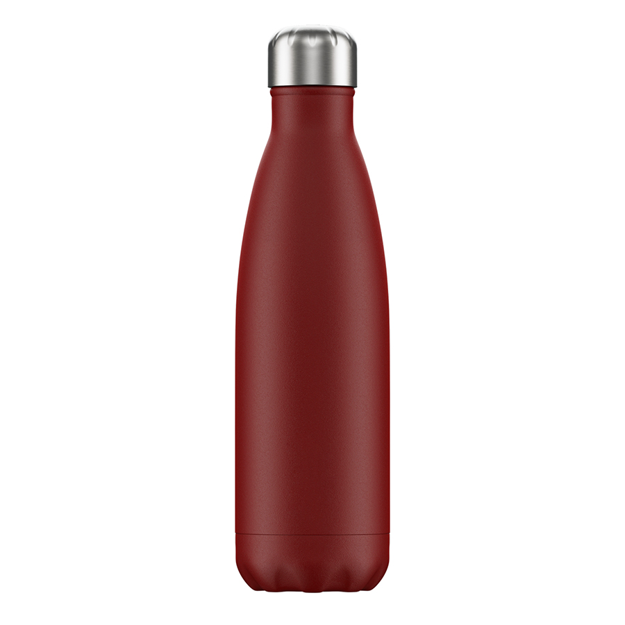 Термос 500 мл красный Matte Red CHILLY'S BOTTLES ДИЗАЙНЕРСКИЕ 00-3947996 Красный  - Вид №3
