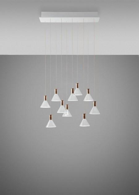 Fabbian Светодиодная подвесная лампа из боросиликатного стекла Multispot sun-id-1443996 - Вид №2