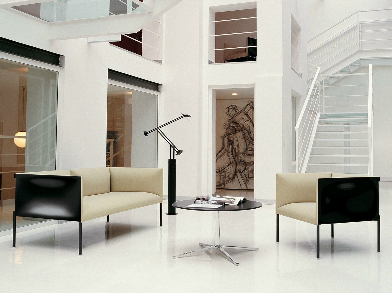 Тканевое кресло с подлокотниками B&B Italia Project ARCH-00118997 - Вид №2