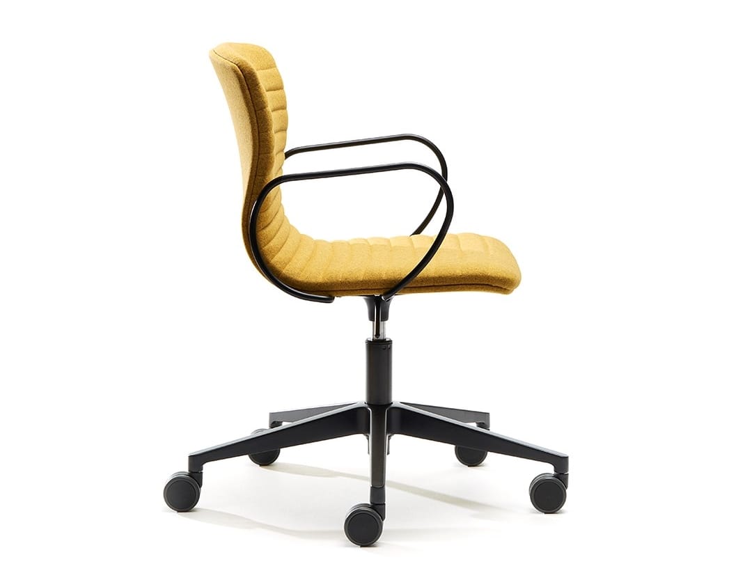 Тканевый мягкий поворотный операционный стул с подлокотниками VAGHI Union Guest ARCH-00073045 - Вид №2