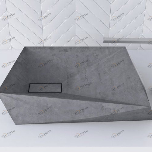 WB602SERYJ Накладная раковина на столешницу  овальная BetOn 