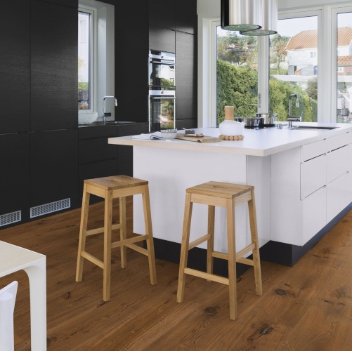 Инженерная доска Boen Chalet Antique Дуб Натур (Гладкая) 2000-4000х200 мм EACXVKFD - Вид №13