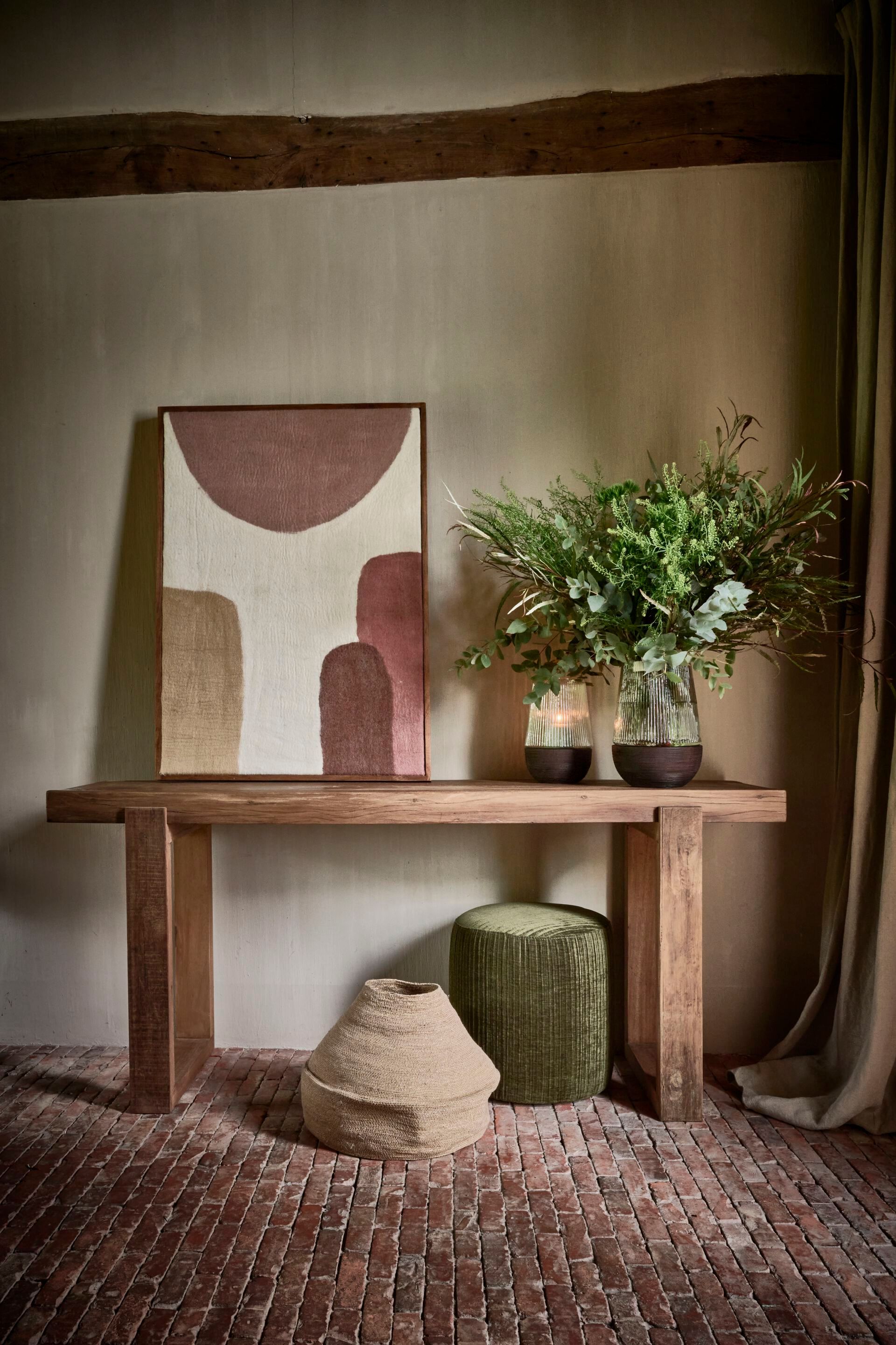 Рециркулированная деревянная прямоугольная консоль POMAX Андалусия ARCH-00047514 - Вид №1