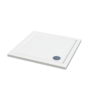 Поддон квадратный 900х900х40 из стеклокомпозита SMC Radomir A40 (с устройством слива)
