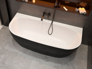 Акриловая овальная ванна