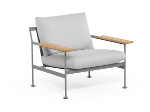 Съемное тканевое садовое кресло с подлокотниками