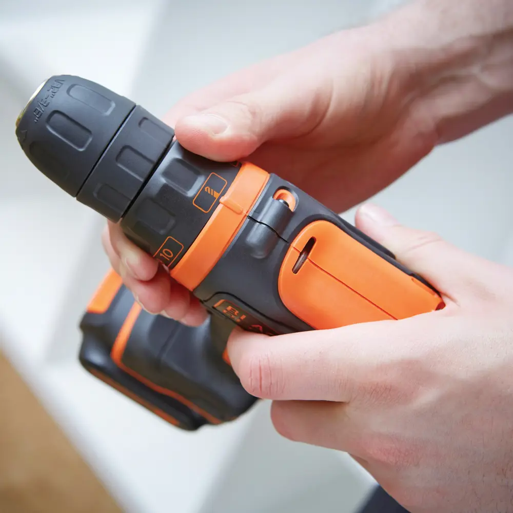 Дрель-шуруповерт аккумуляторная Black&Decker BDCDD12KBQW, 10.8 В Li-ion 2x1.5 Ач 18767105 STLM-2204963 BLACK + DECKER  - Вид №7