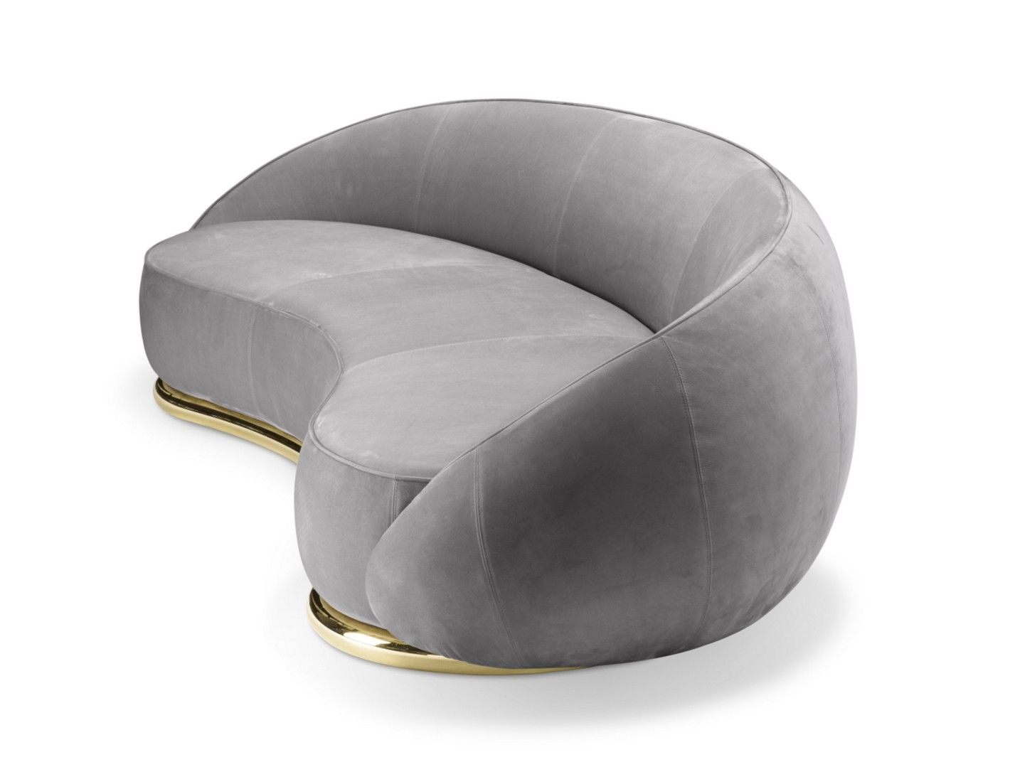 3-местный изогнутый диван GHIDINI1961 объятия ARCH-00115996 - Вид №3