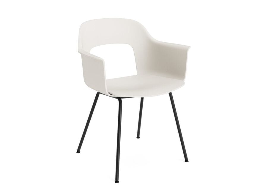 Полипропиленовый стул с подлокотниками с открытой спинкой Hay макет ARCH-00062765 - Вид №7