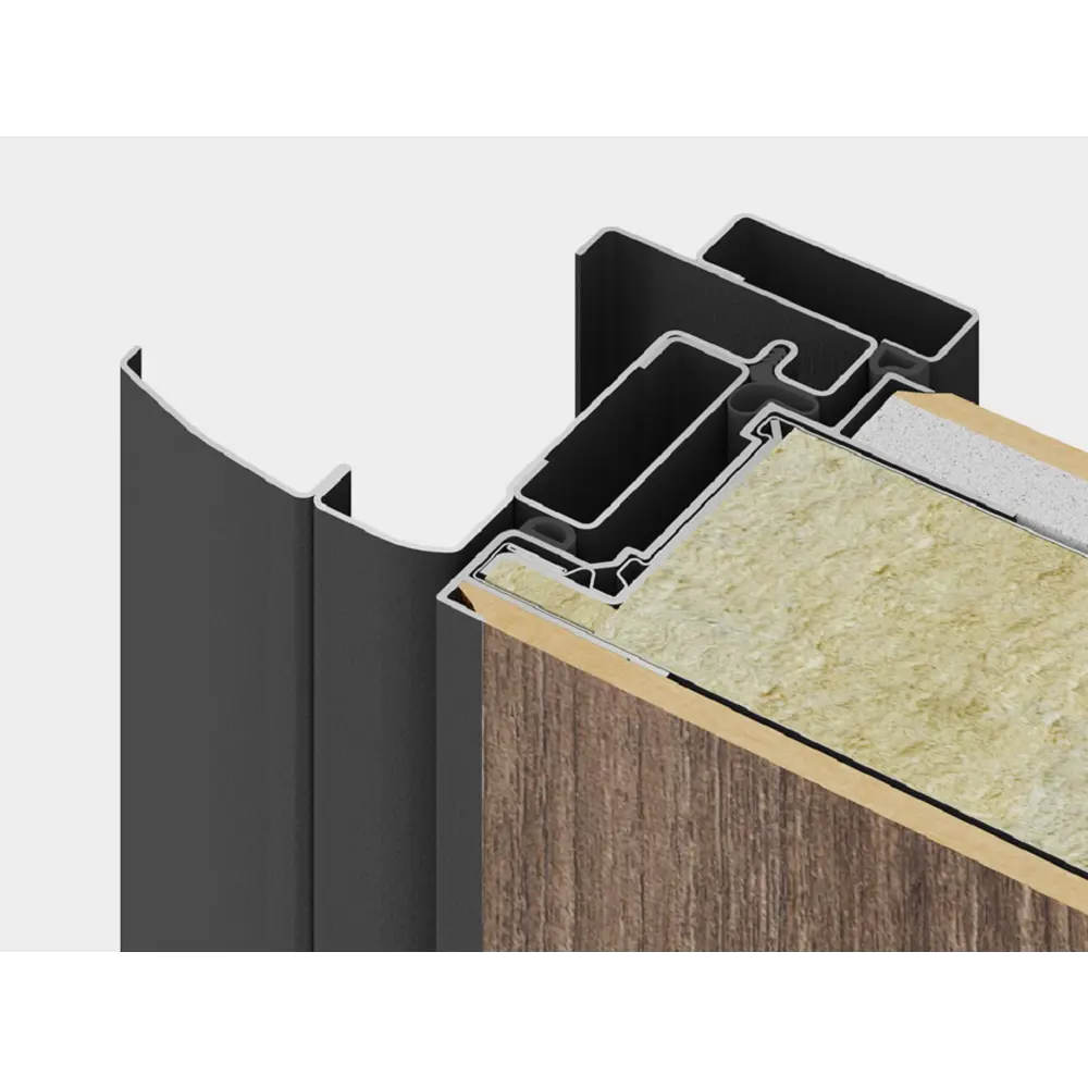 Дверь входная металлическая Премиум Плюс 99x205 см правая дуб белый DOORHAN STLM-2210046 - Вид №3