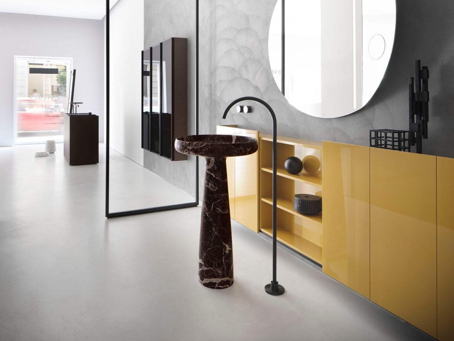 Подвесной шкаф для ванной комнаты с дверцами Falper Ognidove ARCH-00056813 - Вид №2