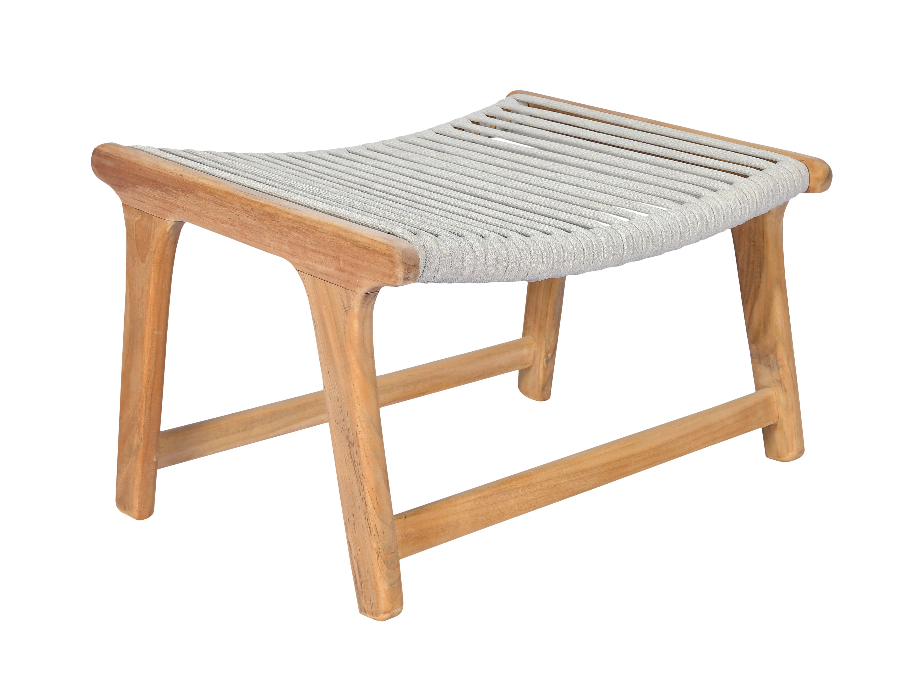 Прямоугольная подставка для ног из тикового дерева cbdesign Vienna Relax ARCH-00014755