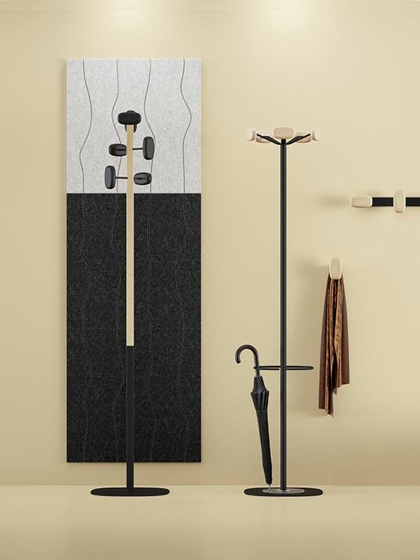 Manade Настенная акустическая панель из переработанного пэт Swell sun-id-1389444 - Вид №2