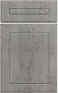 Фасады для кухни Классика Фрезеровка «Петергоф» Бетон серый №286