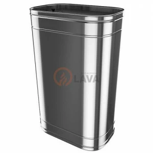 Бак навесной LAVA 100 л. (0,8 мм, AISI 304) вертикальный ЭЛИТ