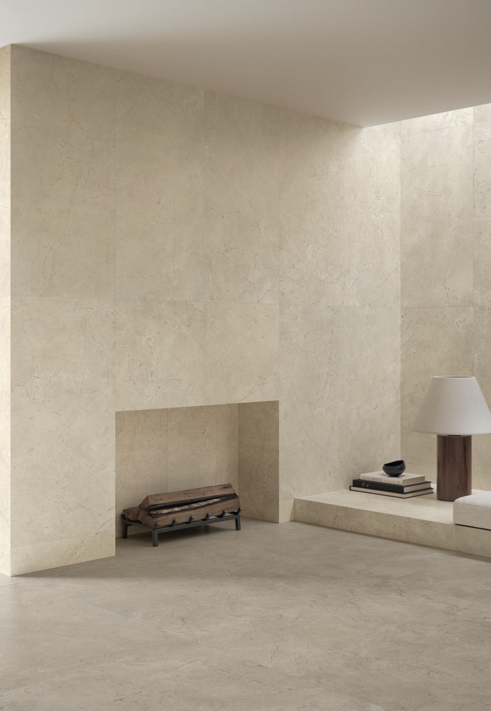 Пол / облицовка керамогранита с эффектом камня Italgraniti Calcis ARCH-00112215 - Вид №4