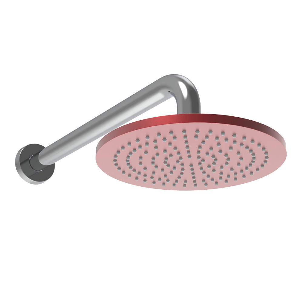 Graffio Круглая лейка душа Ø 200 мм с круглым держателем 350 мм. TA801  - Вид №1