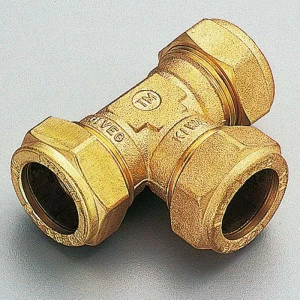 Тройник обжим TIEMME 15х12х15