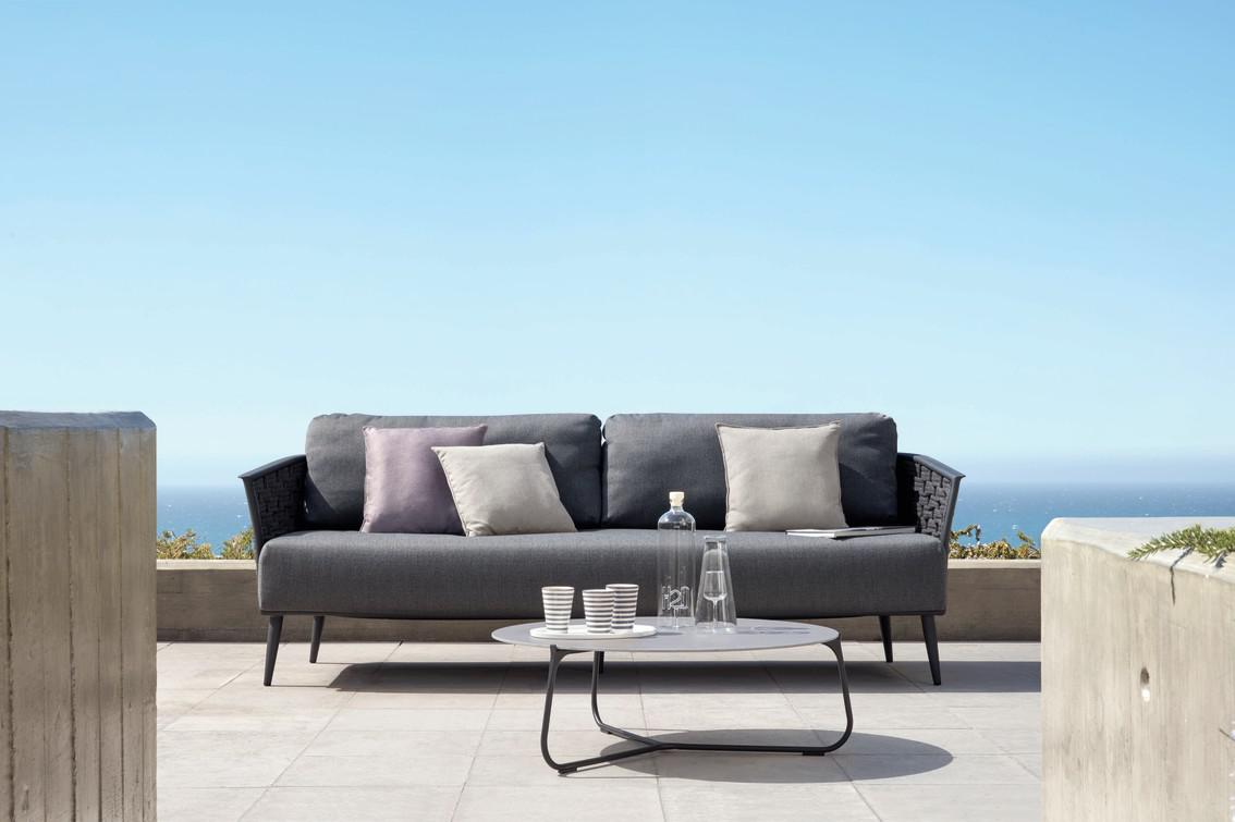 MNST333 3-х мест.ная лава веревка 45мм антрацит Manutti Cascade - Вид №1