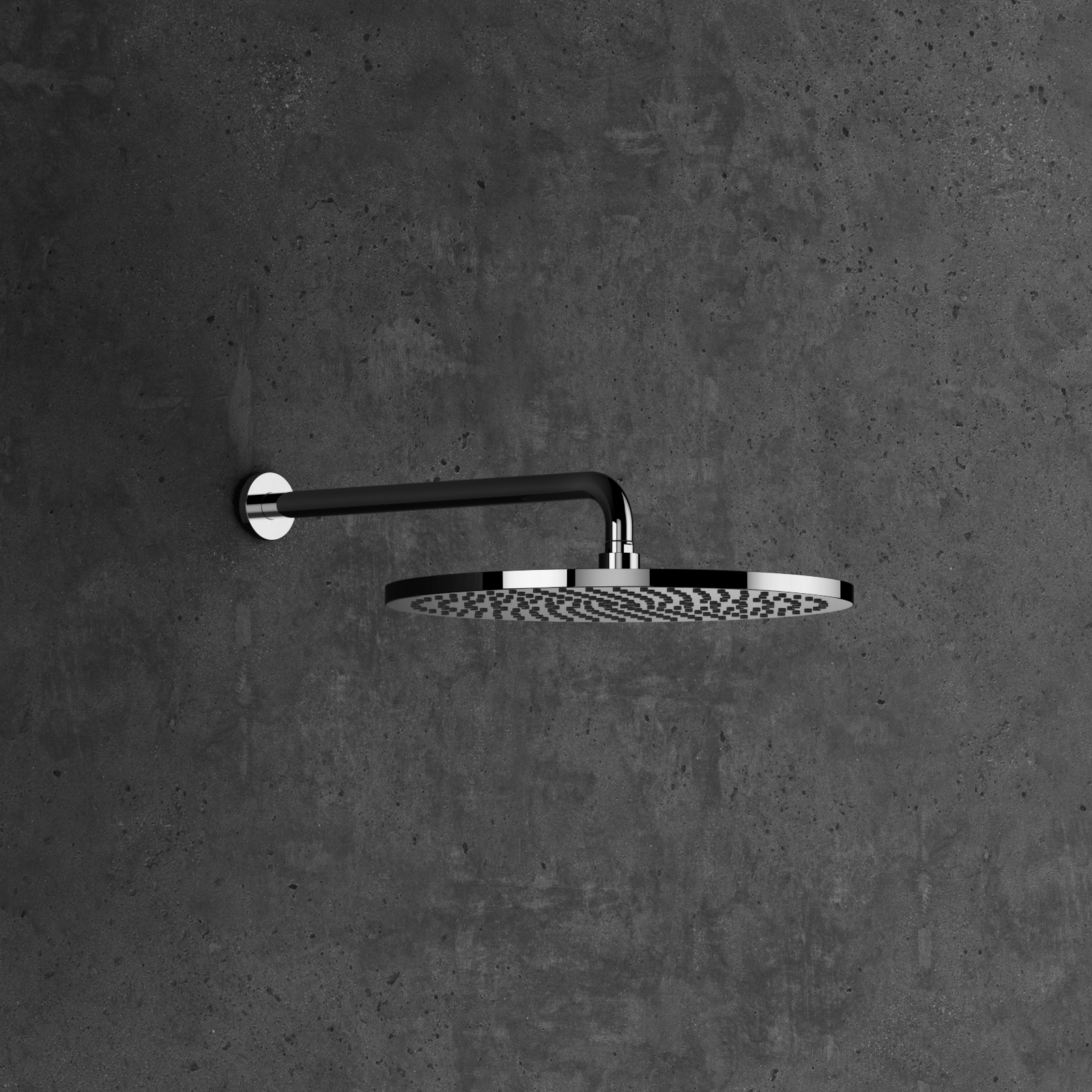 Тропический душ с настенным креплением 400 мм - Матовый хром DornBracht 28659970-93 - Вид №1