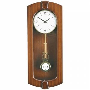 Часы настенные кварцевые коричневые "Орех" Sars SARS ДИЗАЙНЕРСКИЕ 00-3967491 Коричневый