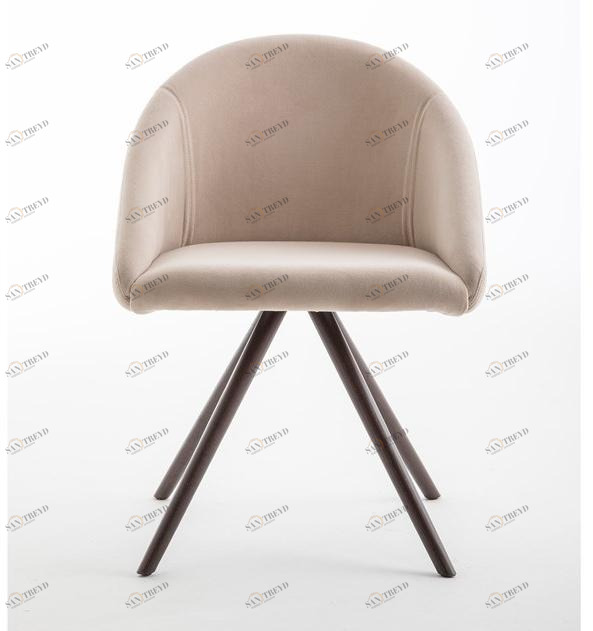 Luxy Стул на козелке из ткани с подлокотниками Bloom 4blfl22