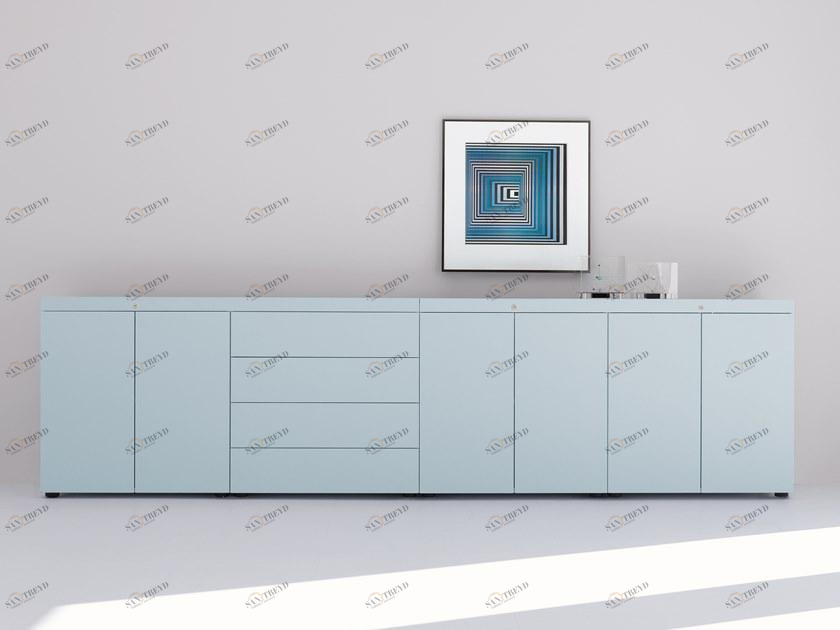 werner works Лакированный офисный шкаф Basic cap sun-id-1494743