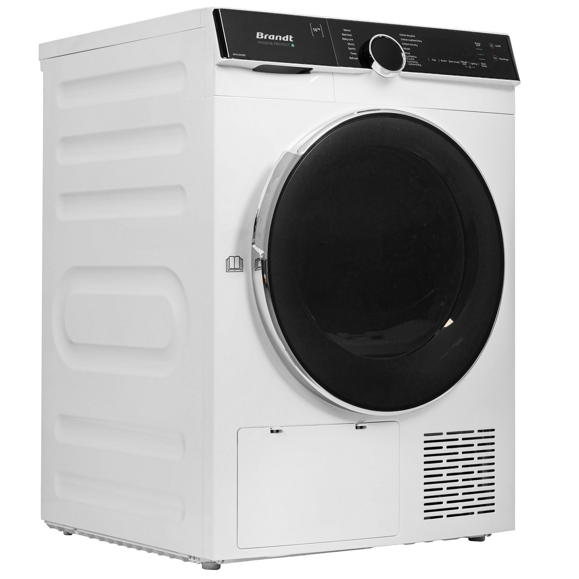 9242132 Сушильная машина BRANDT WFB106QWE белый STDN-0128753 - Вид №1