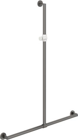 900.35.40260 Поручень для душа с выдвижным держателем для душа HEWI Greifen  - Вид №1