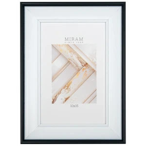 Фоторамка Мирам белая 10×15 см для интерьерных фотографий 89422786