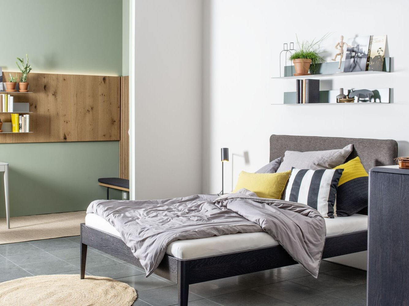 Кровать с мягким изголовьем Sudbrock Möbelhandwerk Гойя ARCH-00062333 - Вид №4