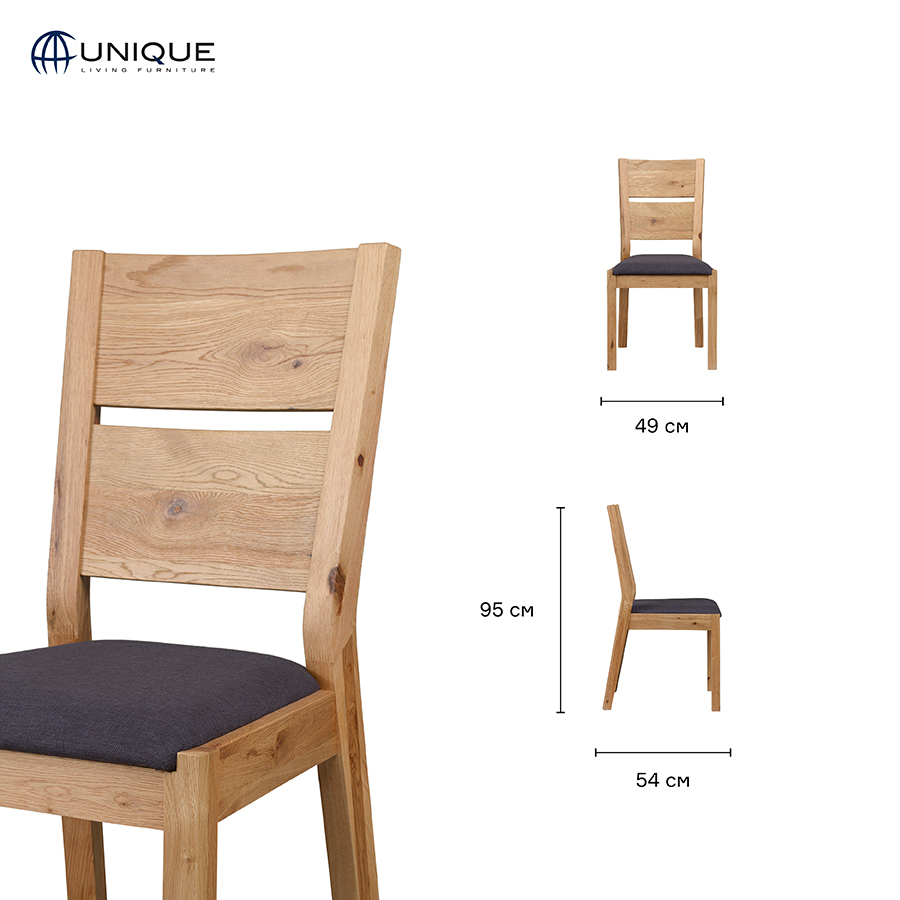 29548901 Стул , florence, черный Unique Furniture  - Вид №16