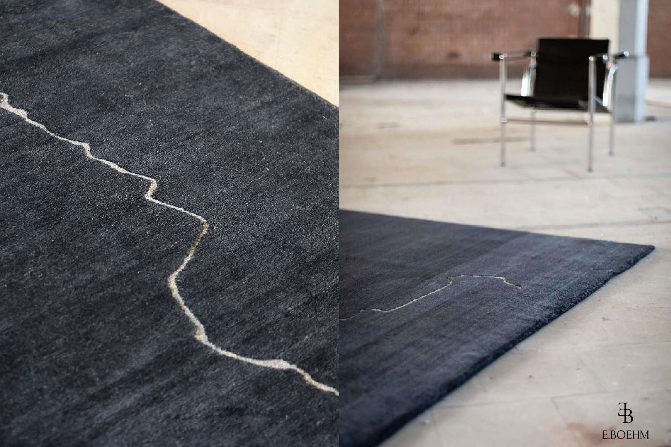 Прямоугольный ковер из крапивы Biobject Эрик Бем ARCH-00131761 - Вид №1