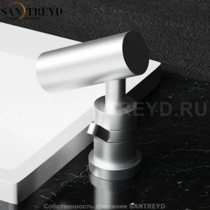 Смеситель ARUB1050SP SQUARE для раковины хромированный матовый