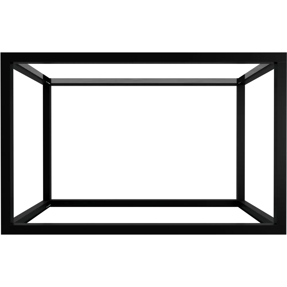 Полка-каркас для кухни 38.4x35x60 см алюминий/стекло DELINIA STLM-2150054 - Вид №1