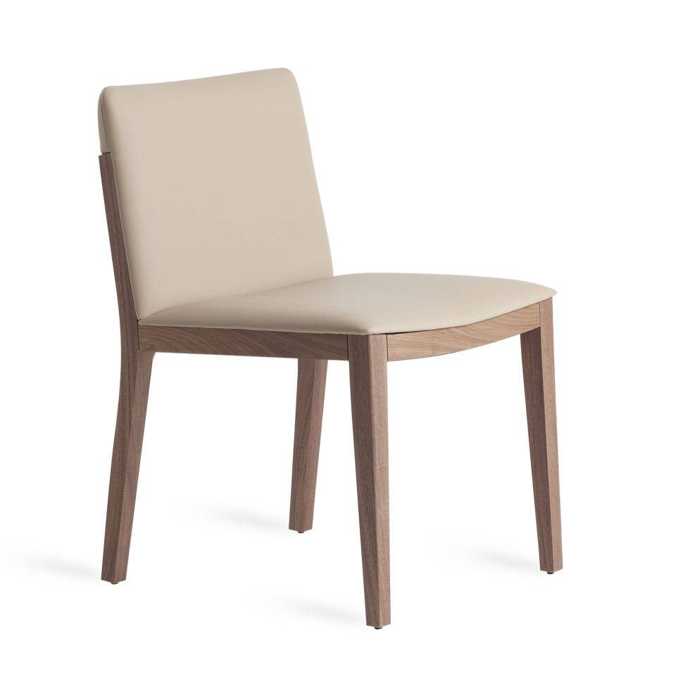 063489 Мягкий стул кожаный коричневый CPMK109-VISON Angel Cerda  - Вид №3