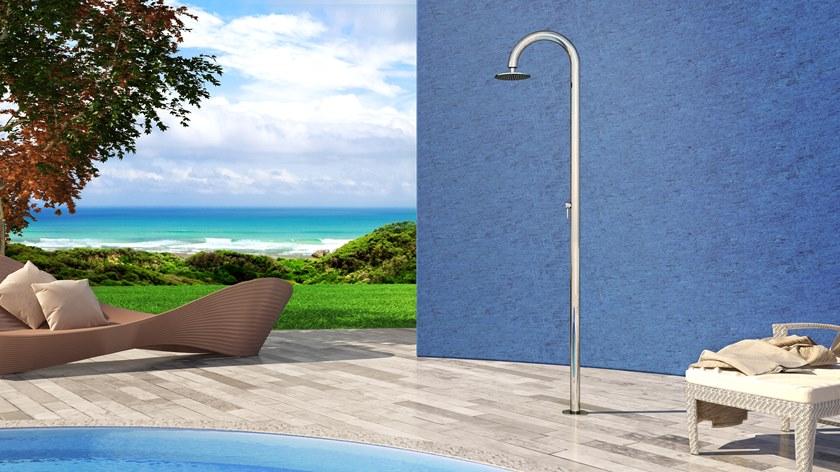 Inoxstyle Летний душ из нержавеющей стали Sole 01025 m - Вид №1