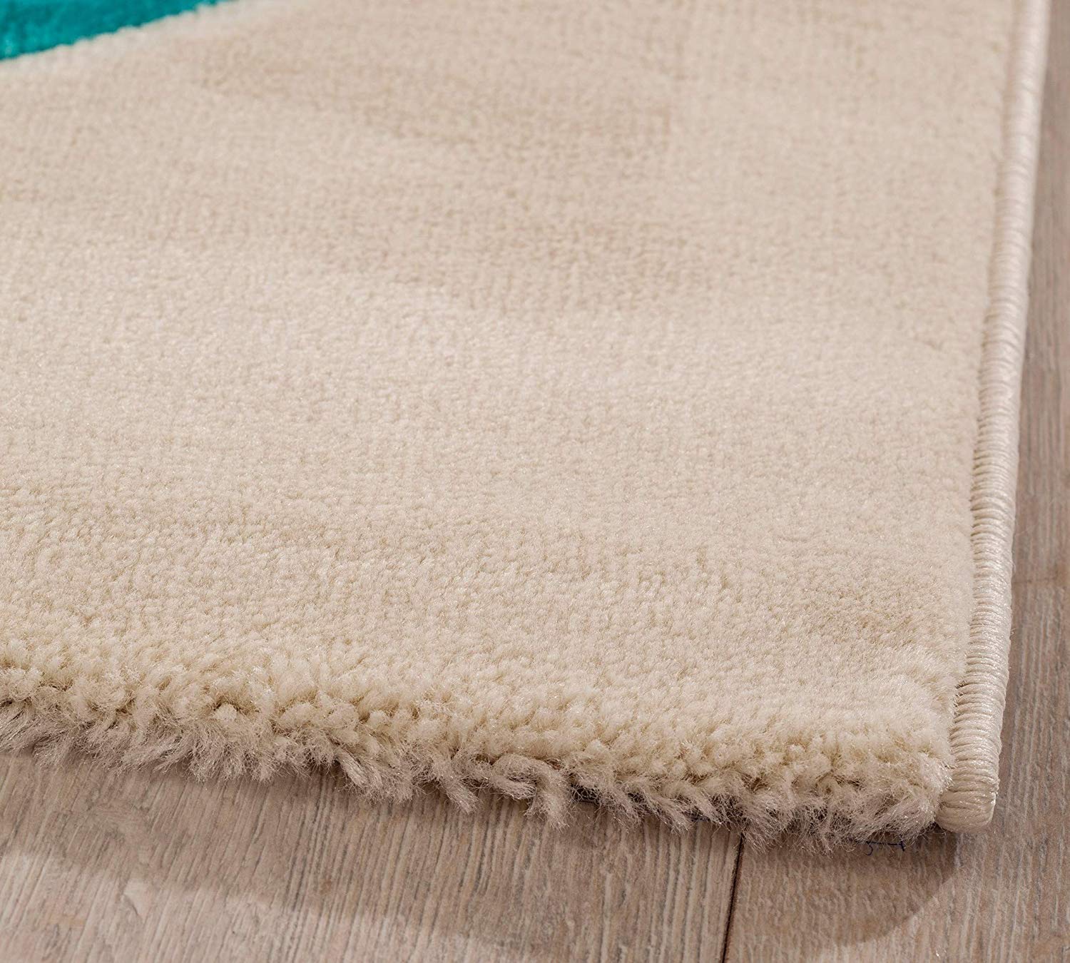 Ковер детский бежевый 133х190 см Love CILEK FLORA 00-3832218 Бежевый;розовый Santreyd - Вид №1