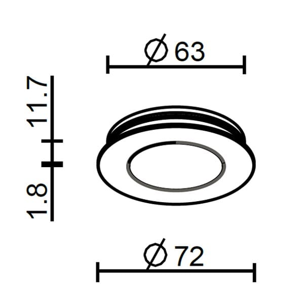Алюминиевый светодиодный светильник Brillamenti SPOT ARCH-00008690 - Вид №13