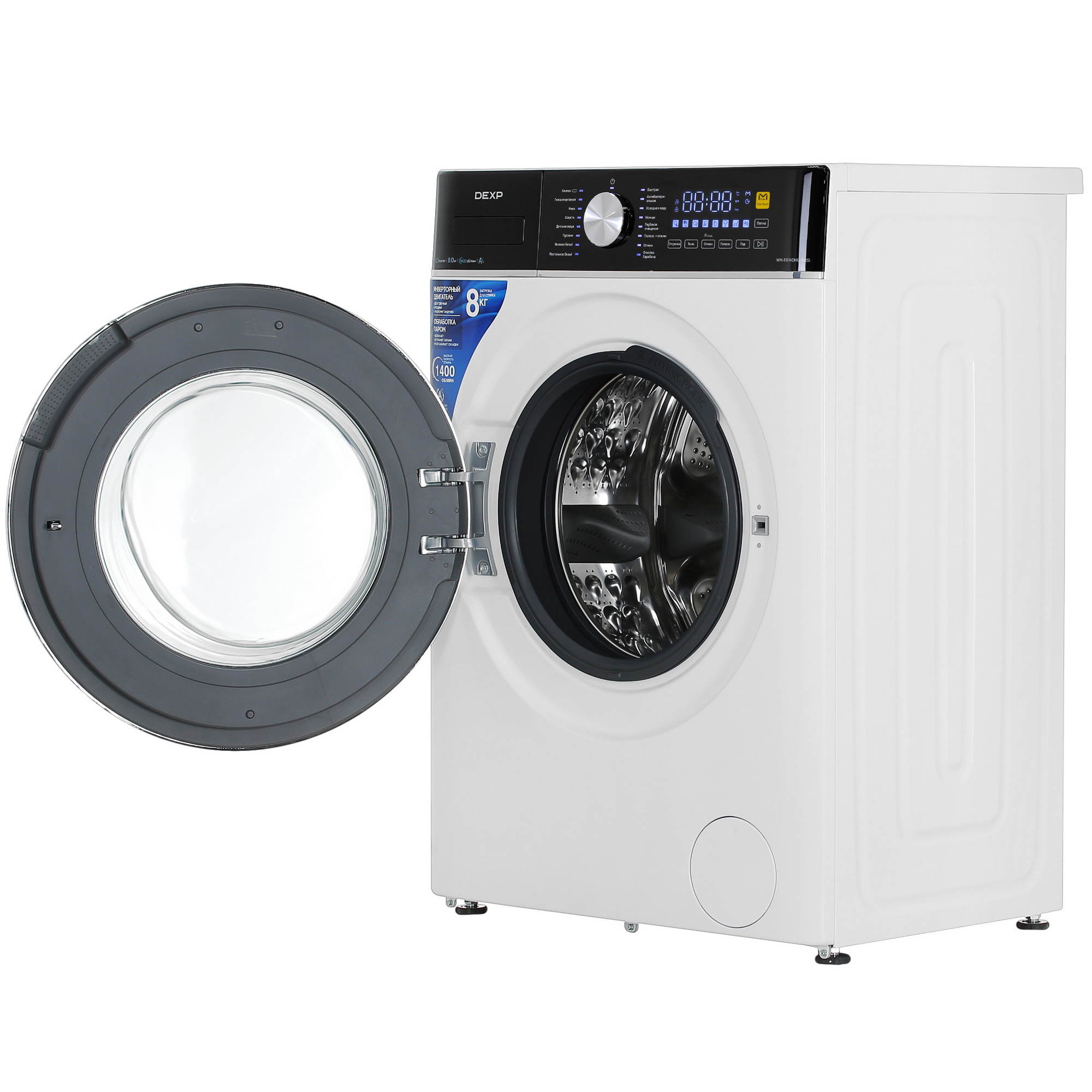 5410209 Стиральная машина DEXP WM-F814DMG/WBSI белый STDN-0047309 - Вид №5