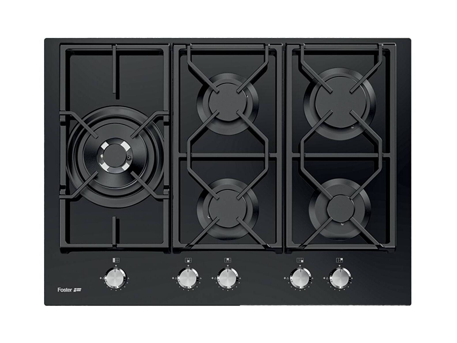 Газовая плита из закаленного стекла Foster Power Glass ARCH-00085051 - Вид №1