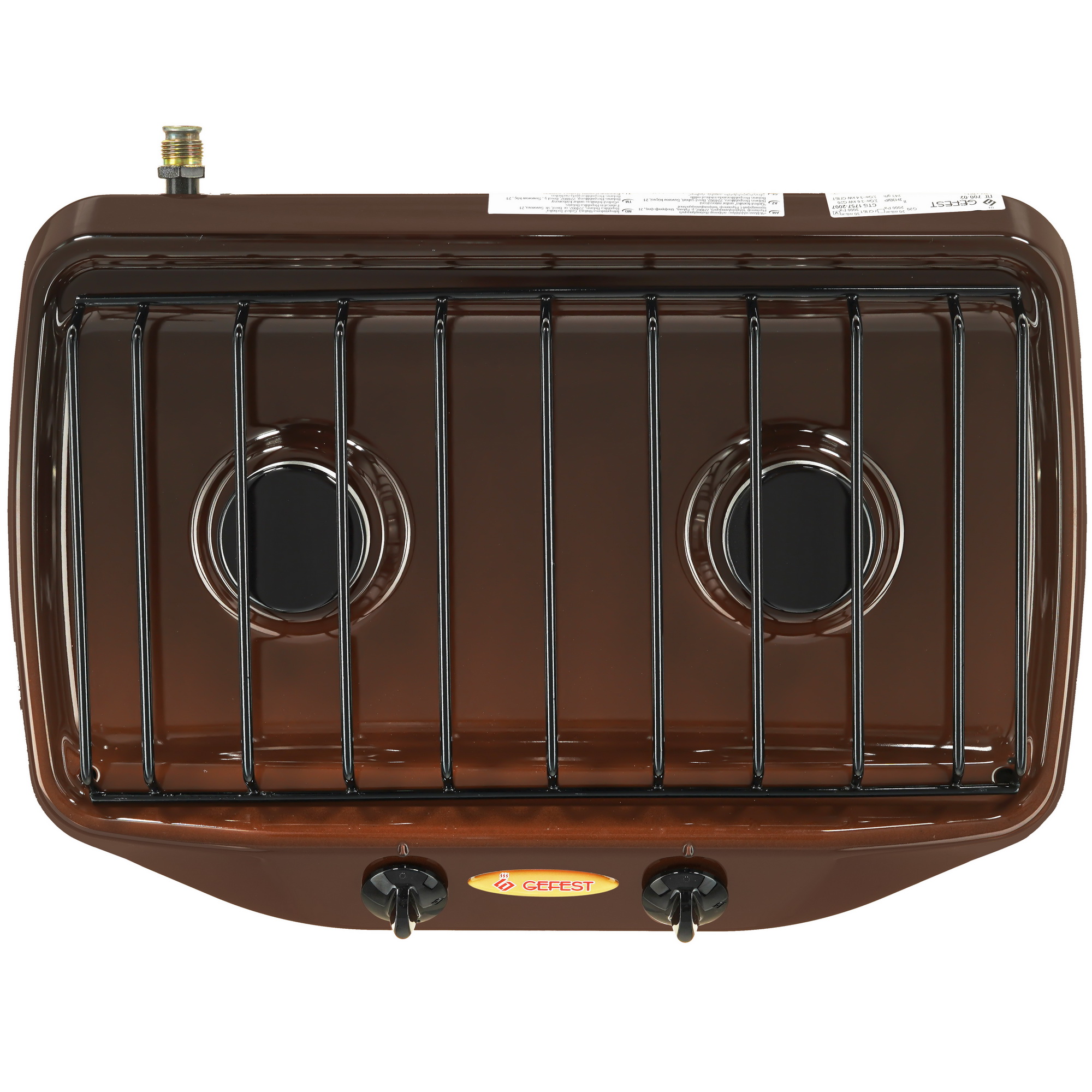 8113550 Газовая плитка Gefest 700-02 коричневый STDN-0085867
