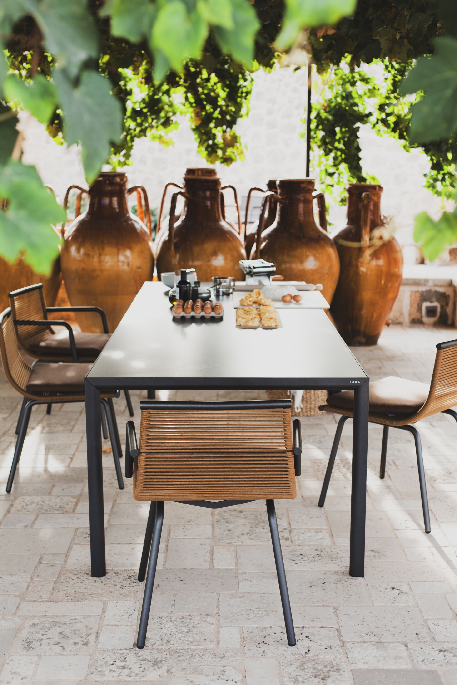 Веревочный садовый стул RODA Laze ARCH-00101505 - Вид №3