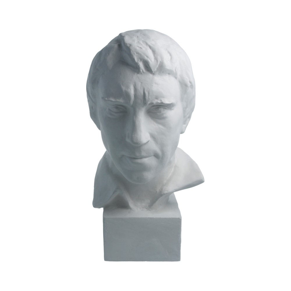 10-138 Бюст Высоцкого гипс 13.5х15х26.5 см Santreyd 