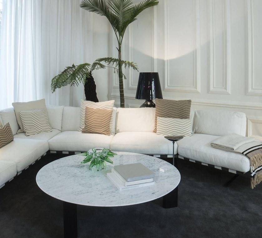 Driade Модульный угловой диван из ткани Fenix sun-id-1378452 - Вид №3