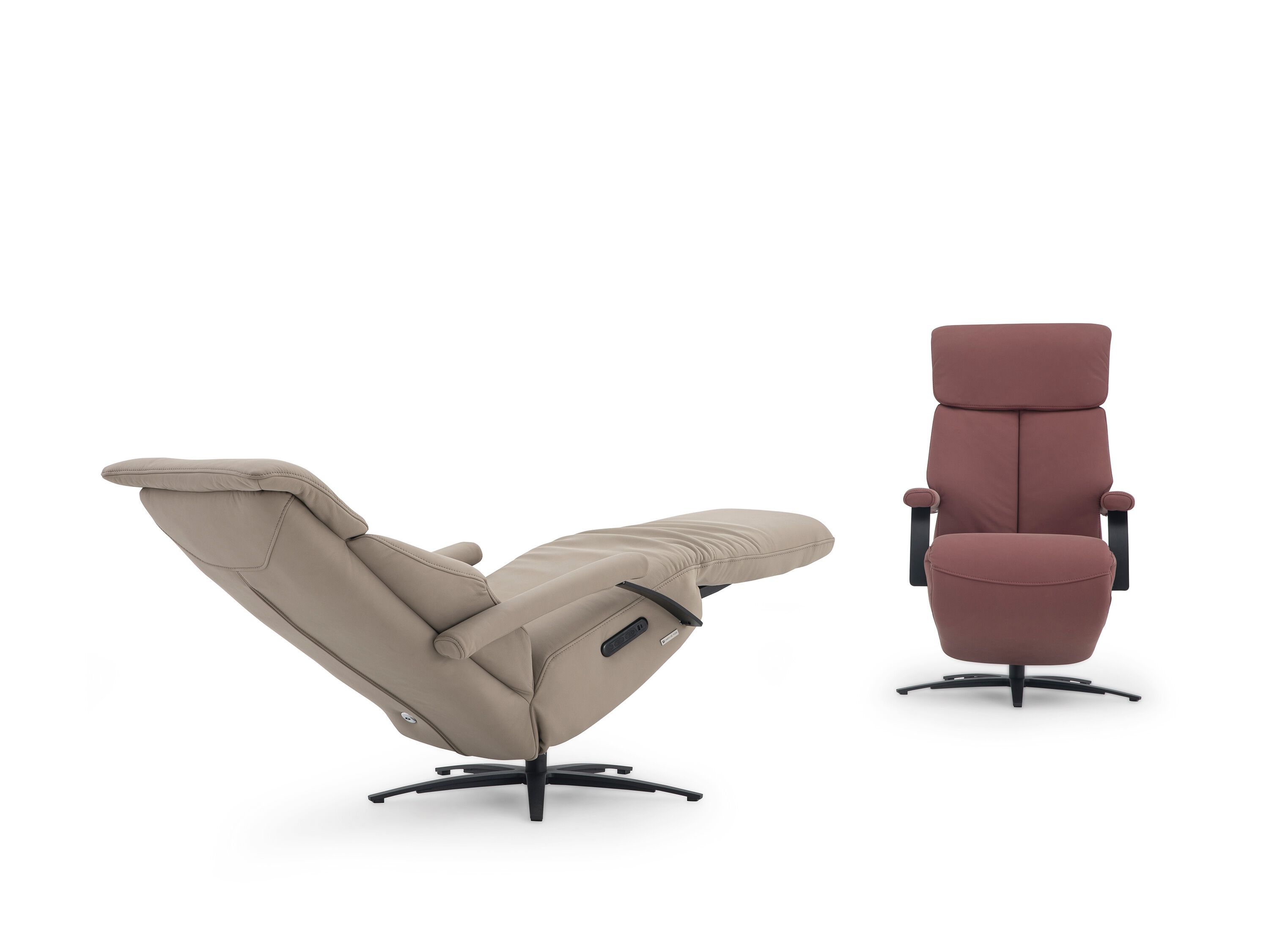 Кожаное кресло с откидывающейся спинкой с электрическим движением CAMPO DE' FIORI CL041 ARCH-00067239 - Вид №15