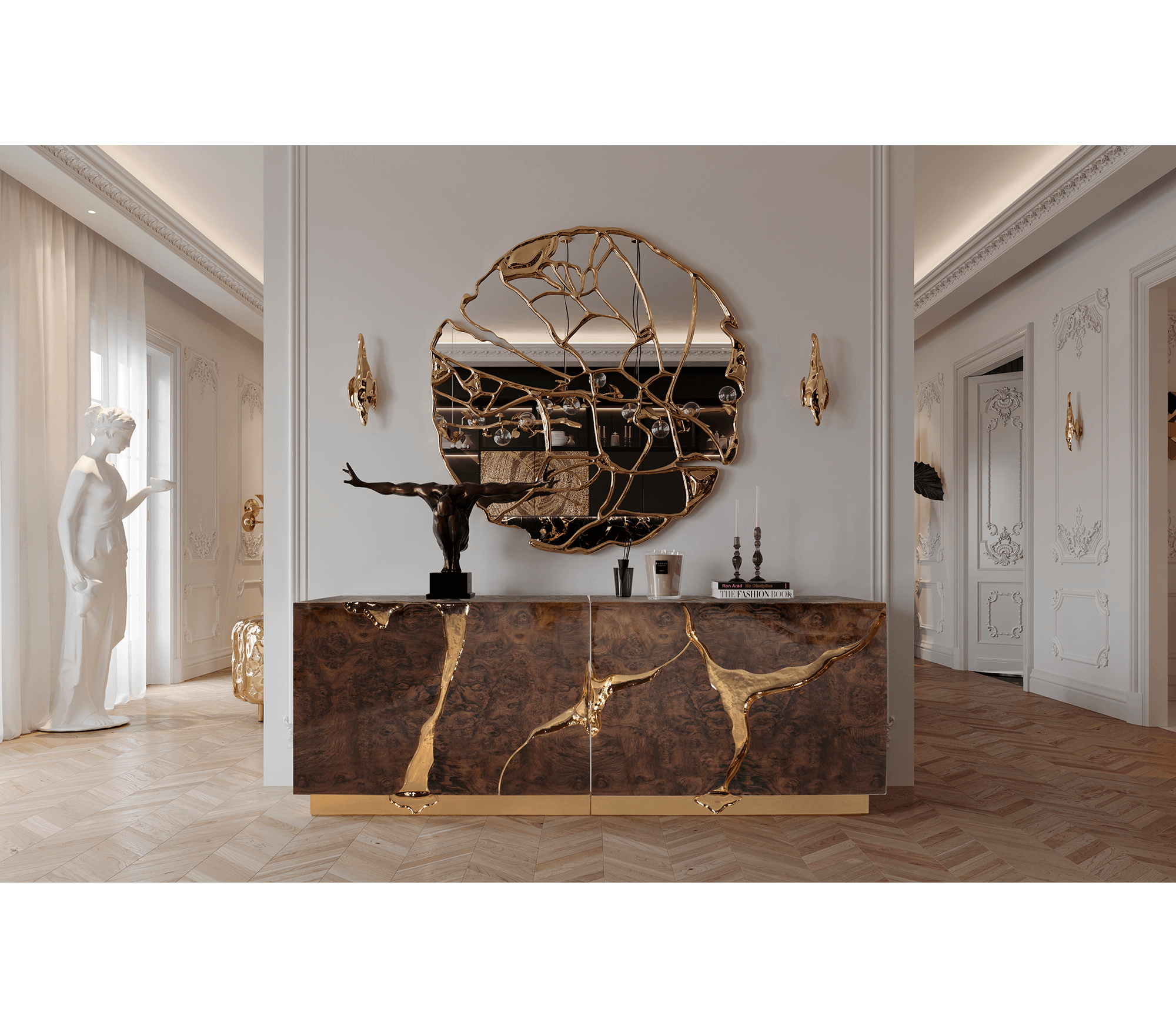 0-020 Буфет Lapiaz из орехового дерева Boca Do Lobo  - Вид №7