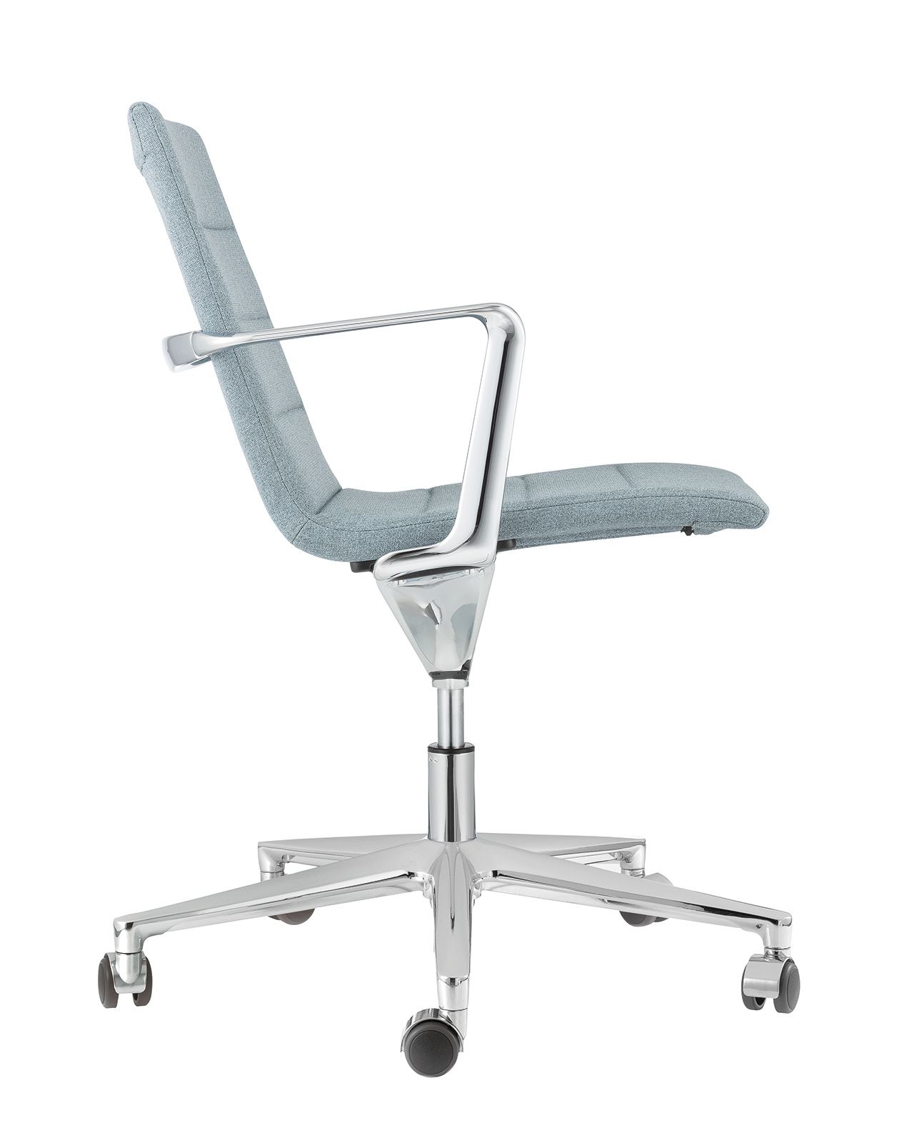 5-спицевое вращающееся офисное кресло с тканевыми колесами ICF Valea ARCH-00111459 - Вид №1